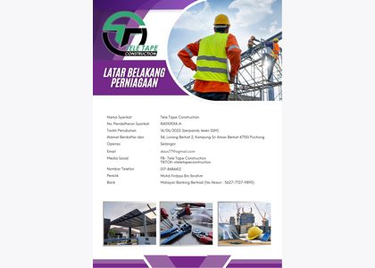 Tele Tape Construction company profile page