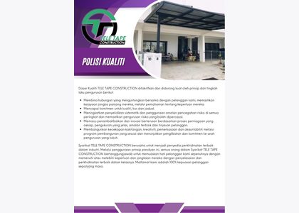 Tele Tape Construction company profile page